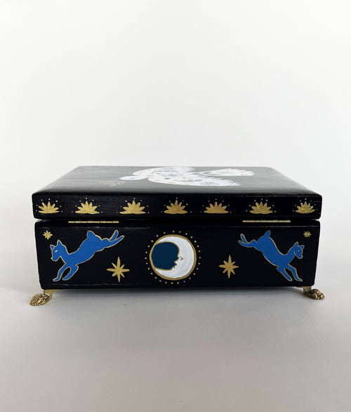 Midnight Bird Jewellery Box