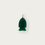 Onyx Fish Pendant