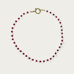 Polka Pearl Necklace