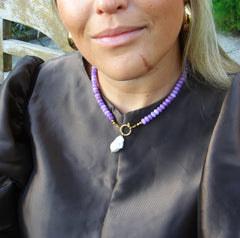 Purple | Rainbow Necklace