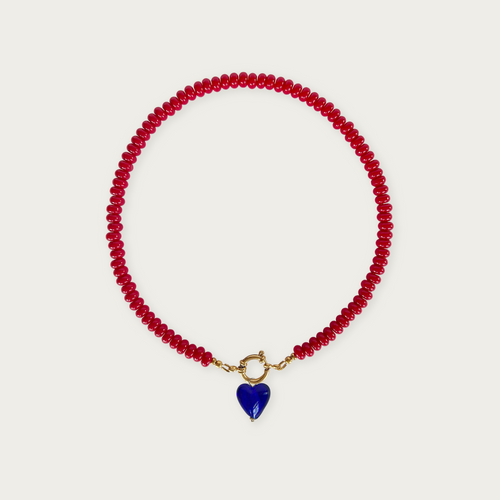 Scarlet Red | Rainbow Necklace
