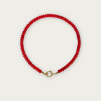 Scarlet Red | Rainbow Necklace