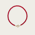 Scarlet Red | Rainbow Necklace