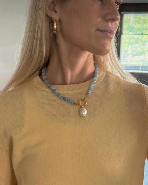 Sea Blue | Rainbow Necklace