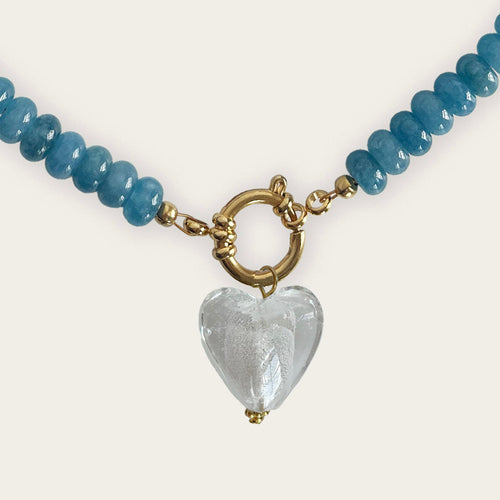 Transparent Heart Pendant