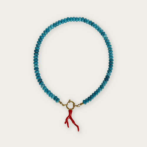 Sea Blue | Rainbow Necklace