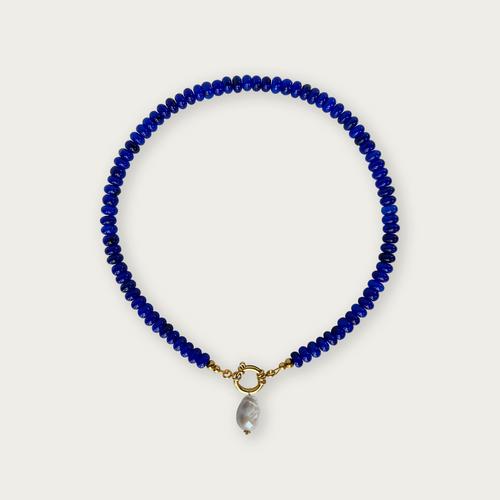 Cobalt Blue | Rainbow Necklace