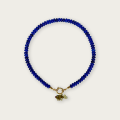 Cobalt Blue | Rainbow Necklace