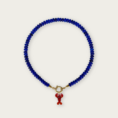 Cobalt Blue | Rainbow Necklace