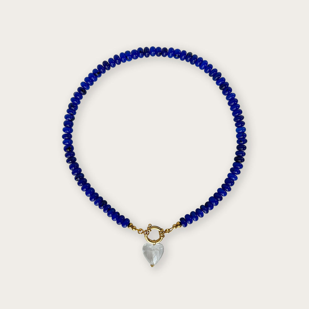 Cobalt Blue | Rainbow Necklace