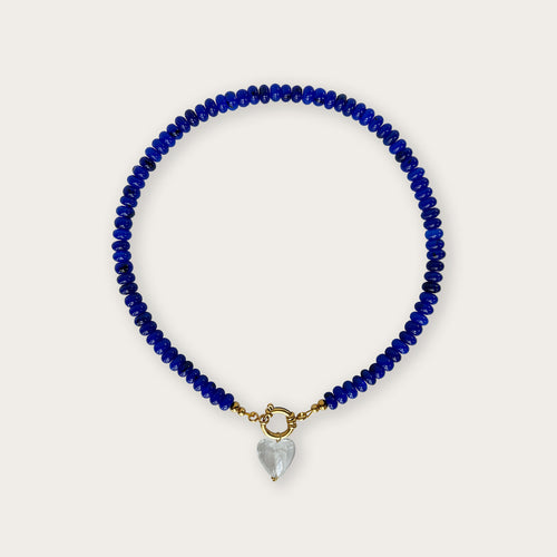 Cobalt Blue | Rainbow Necklace