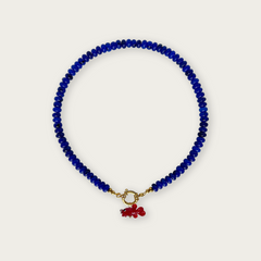 Cobalt Blue | Rainbow Necklace