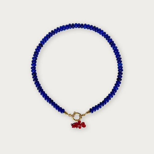 Cobalt Blue | Rainbow Necklace