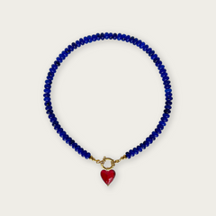 Cobalt Blue | Rainbow Necklace
