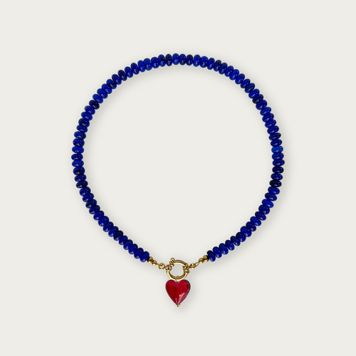 Cobalt Blue | Rainbow Necklace