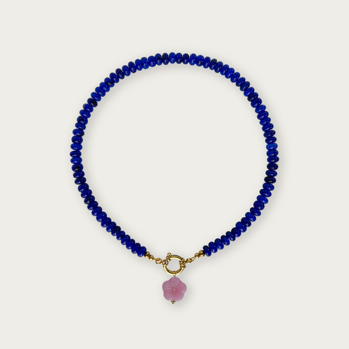 Cobalt Blue | Rainbow Necklace