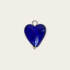 Blue heart pendant
