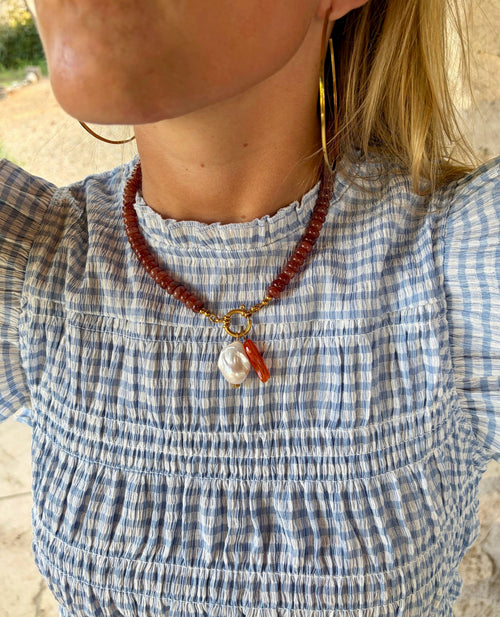 Espresso | Rainbow Necklace