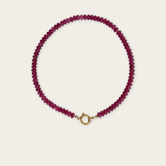 Raspberry | Rainbow Necklace