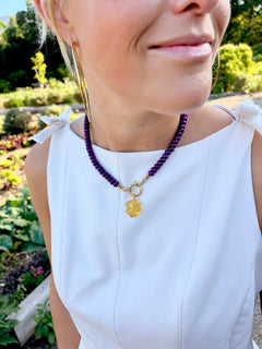 Aubergine | Rainbow Necklace