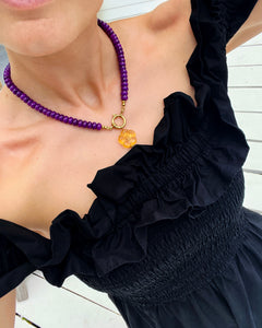 Aubergine | Rainbow Necklace