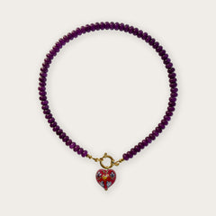 Aubergine | Rainbow Necklace
