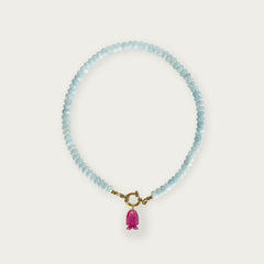 Baby Blue | Rainbow Necklace
