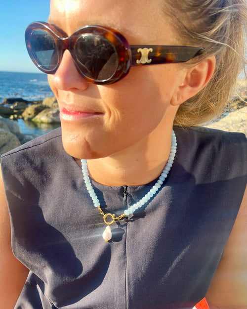 Baby Blue | Rainbow Necklace