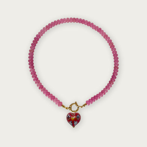 Blossom Pink | Rainbow Necklace