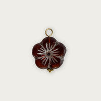 Brown Flower Pendant