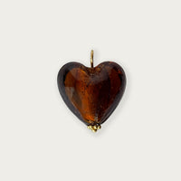 Brown Heart Pendant