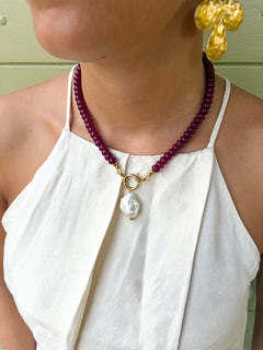 Cherry | Rainbow Necklace