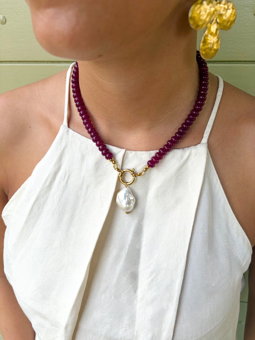 Cherry | Rainbow Necklace