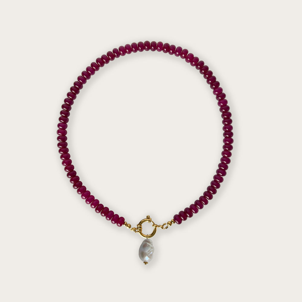 Cherry | Rainbow Necklace