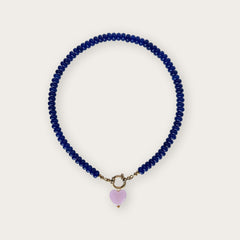 Cobalt Blue | Rainbow Necklace