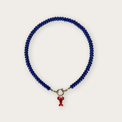 Cobalt Blue | Rainbow Necklace