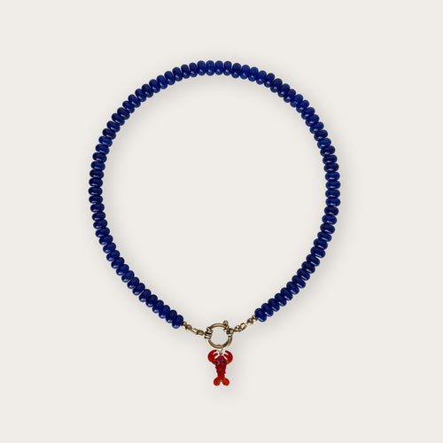 Cobalt Blue | Rainbow Necklace