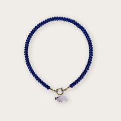 Cobalt Blue | Rainbow Necklace