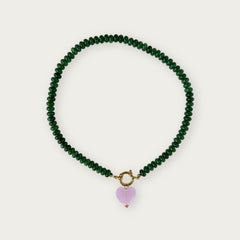 Dark Green | Rainbow Necklace