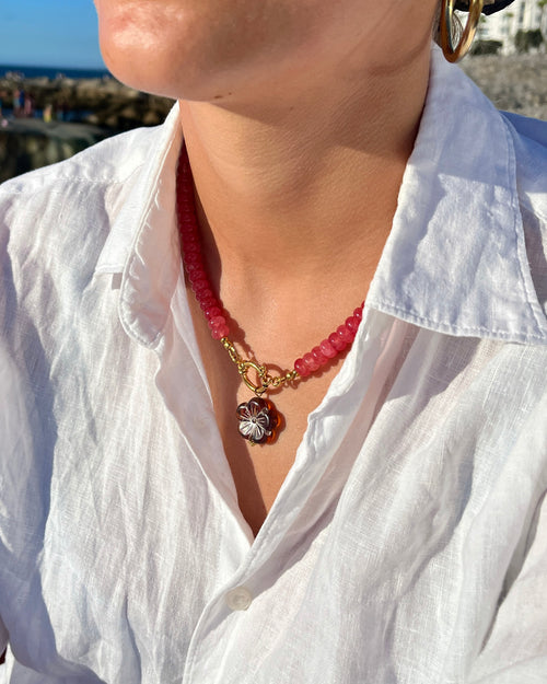 Grapefruit | Rainbow Necklace