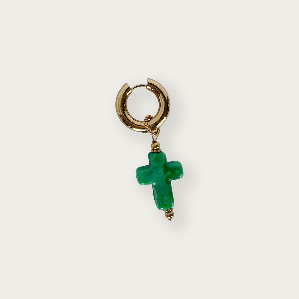 Holy Earring Green