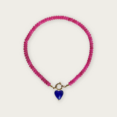 Hot Pink | Rainbow Necklace