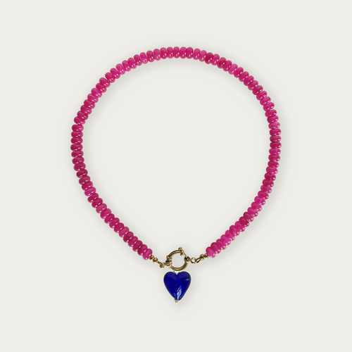 Hot Pink | Rainbow Necklace