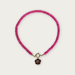Hot Pink | Rainbow Necklace