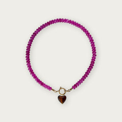 Hot Pink | Rainbow Necklace