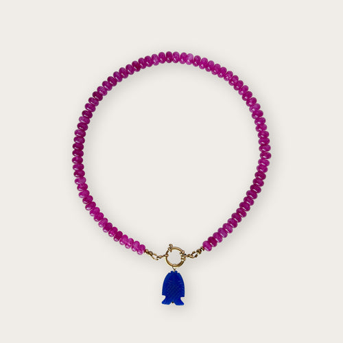 Hot Pink | Rainbow Necklace
