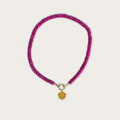 Hot Pink | Rainbow Necklace