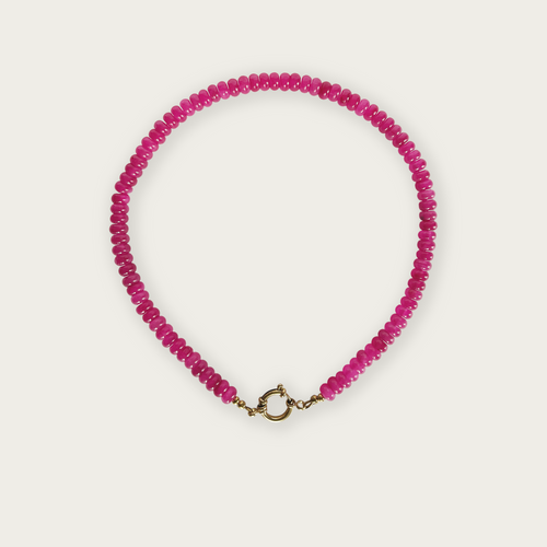 Hot Pink | Rainbow Necklace