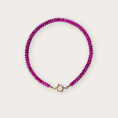 Hot Pink | Rainbow Necklace