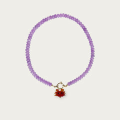 Lilac | Rainbow Necklace